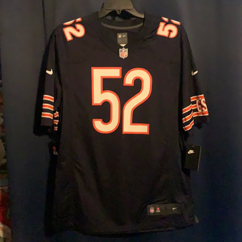 Khalil Mack bears jersey with tags
